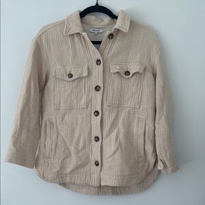 Madewell women’s jacket Cream Women's Jacket